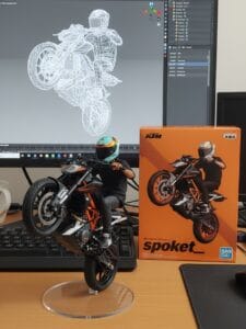 Bike 3d ai photo editing