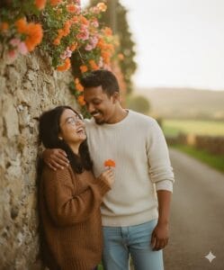 AI photo editing prompts for couples