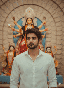 boy navratri photo editing