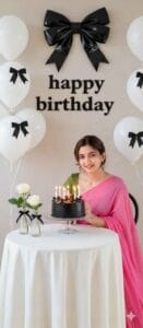 Birthday AI photo editing prompts