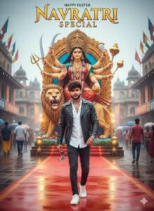 Durga Maa AI Photo Editing