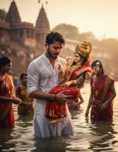 Durga Maa Emotional AI Photo