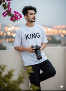 Boy Retro Style Photo Editing