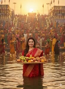 chhath puja prompt gemini for girl