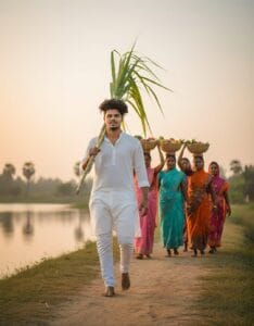 chhath puja ai prompt boy