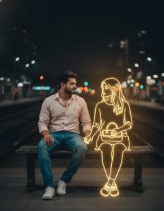 Girl Walking Ai Video Editing