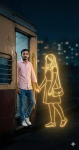 Neon Girl Ai Photo Editing