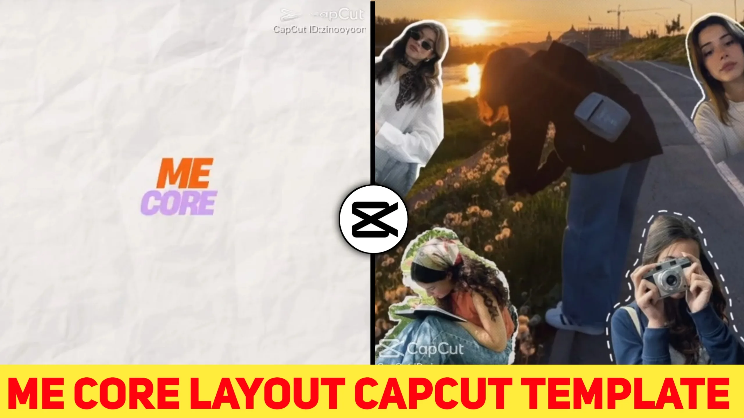 Me Core Layout CapCut Template – Download & Editing Guide 2025