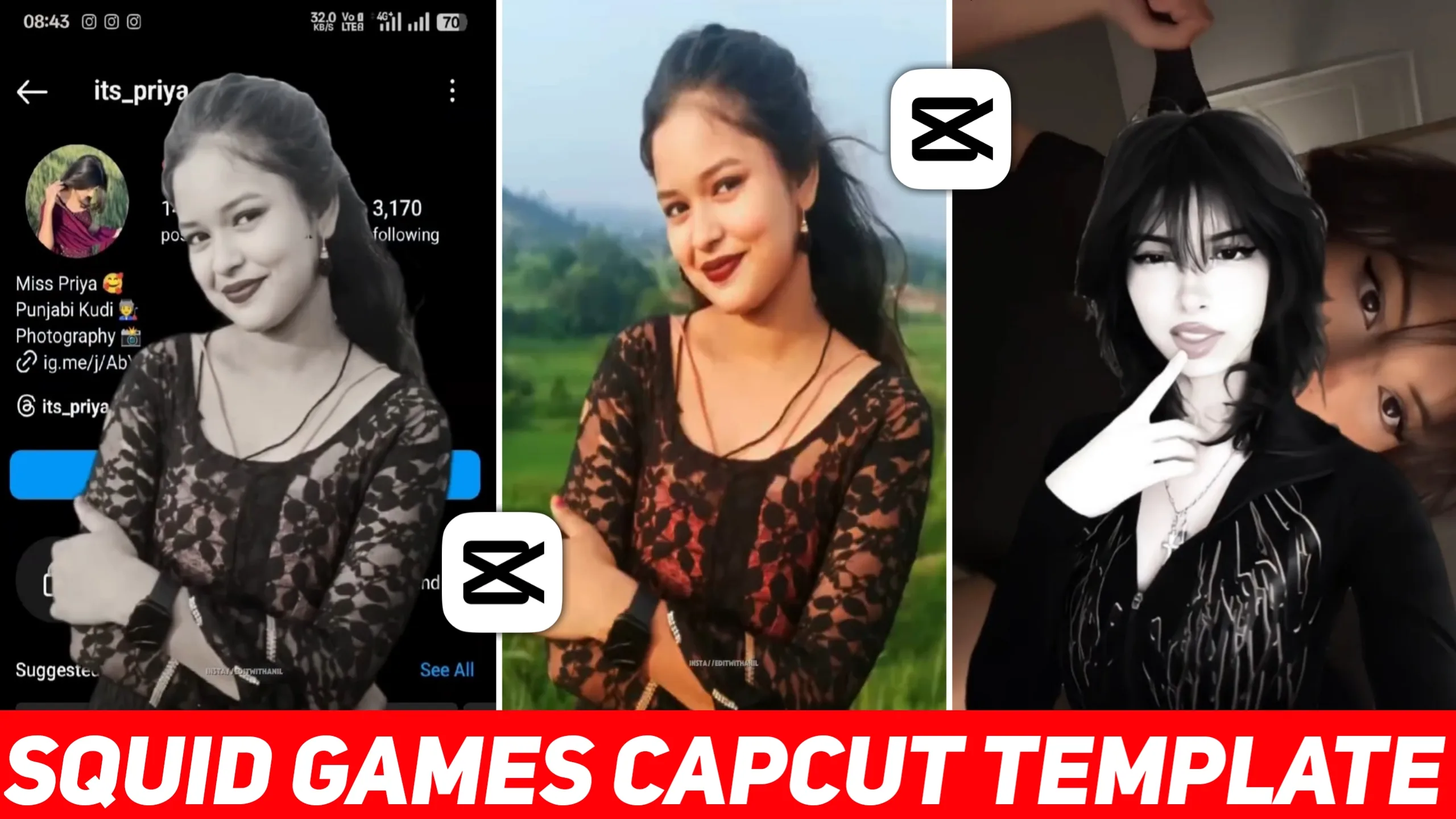 Squid Games CapCut Template Link 2025