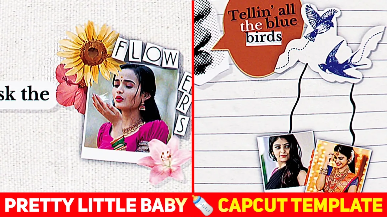 Pretty Little Baby CapCut Template Link 2025