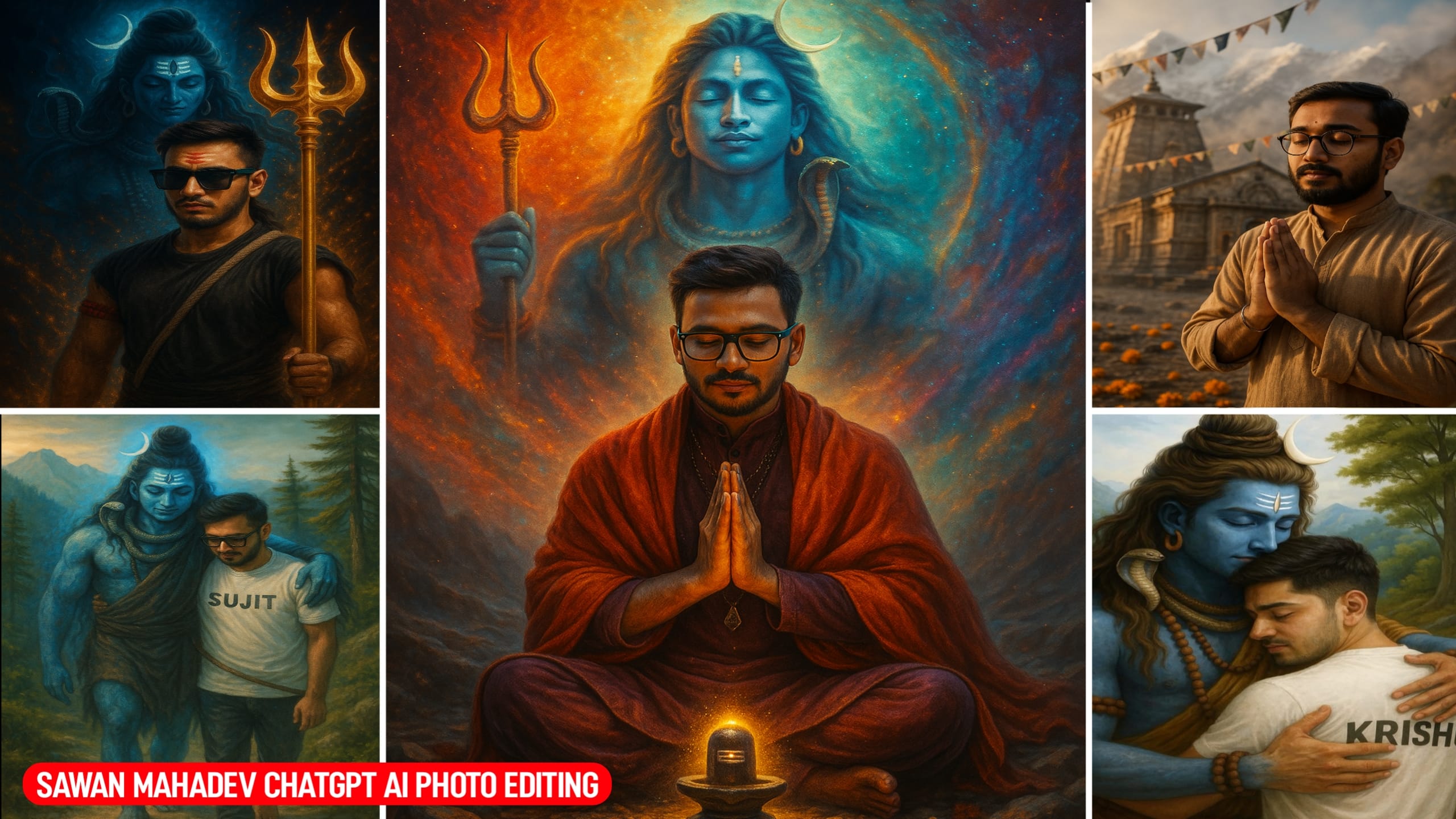 Sawan Mahadev AI Photo Editing with ChatGPT