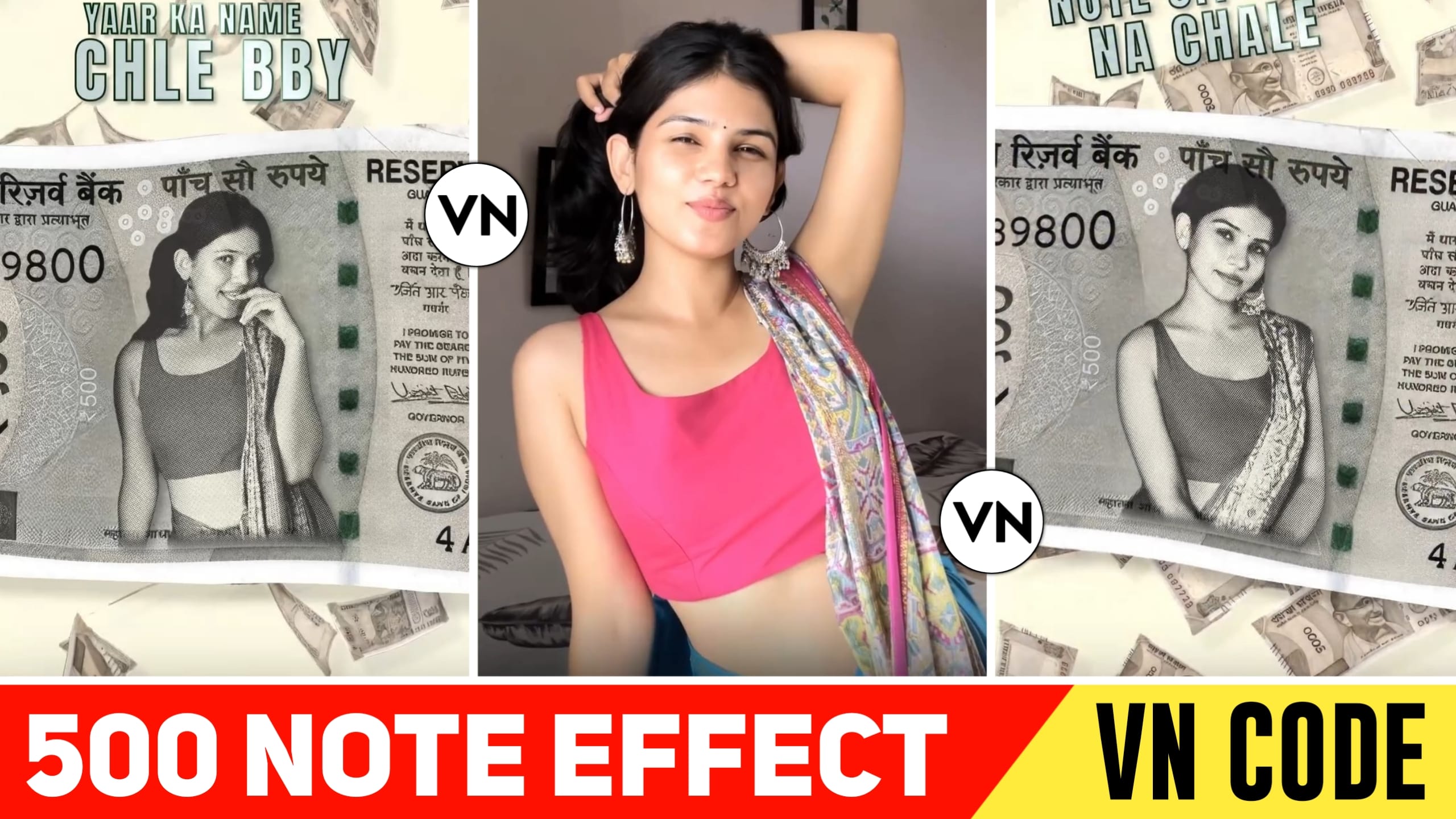 500 Note Effect VN Code Template Link 2025