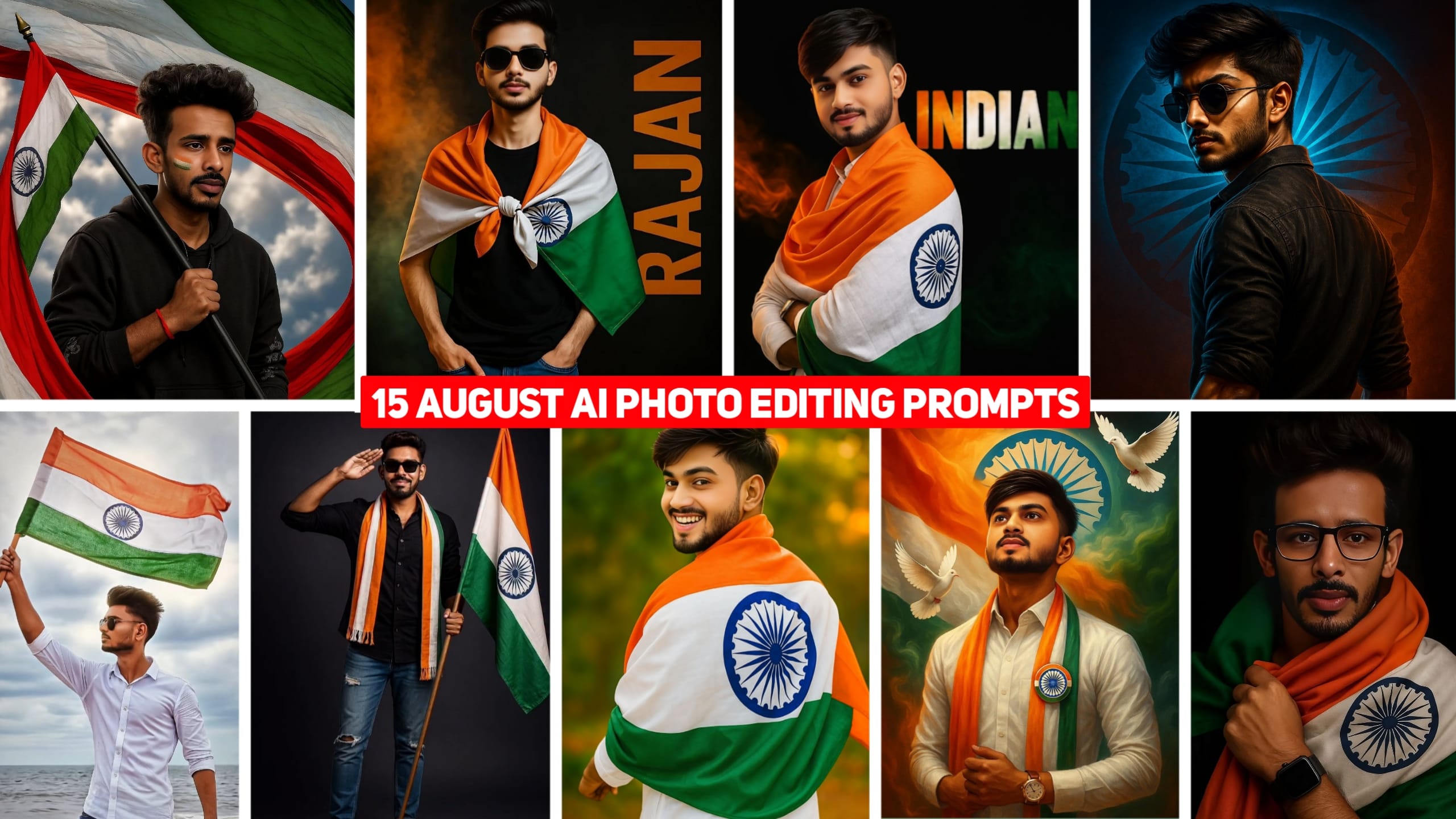ChatGPT 15 August AI Photo Editing Prompts 2025