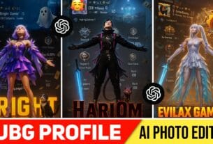 ChatGPT PUBG Profile AI Photo Editing 2025