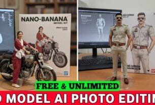 3D Model AI Photo Editing