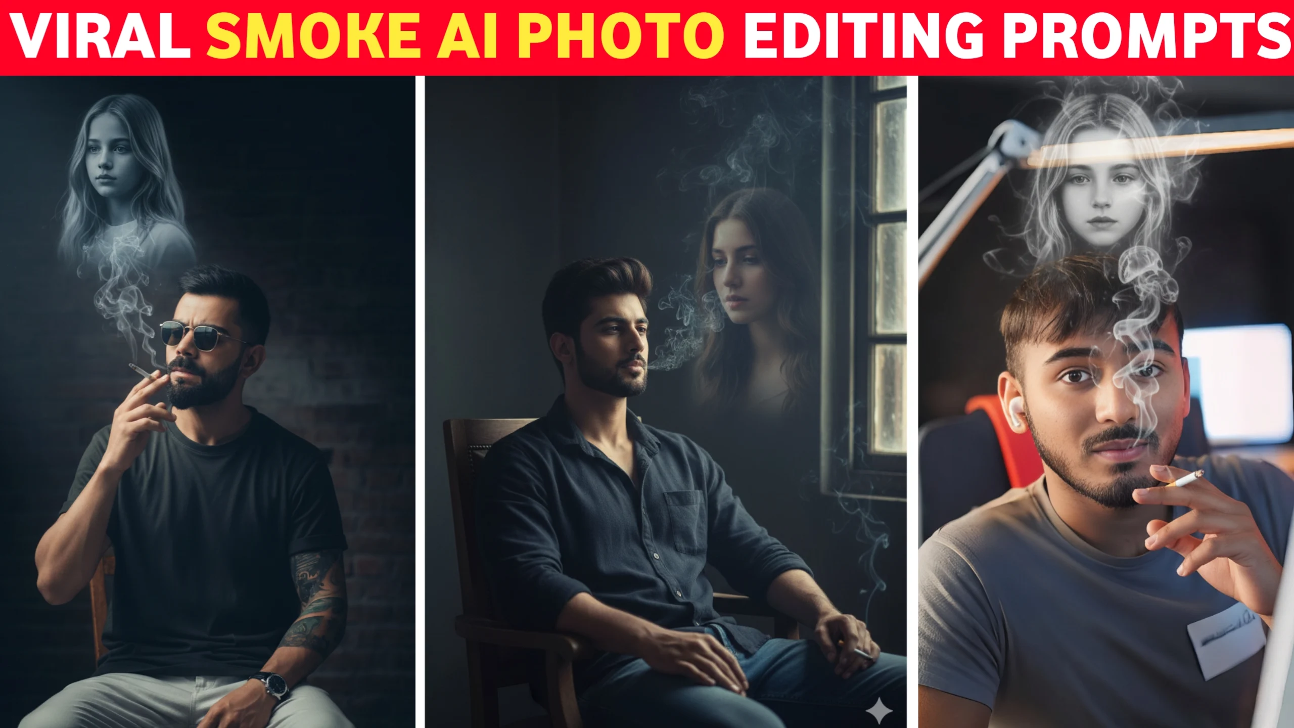 Google Gemini Smoke Ai Photo Editing Prompts