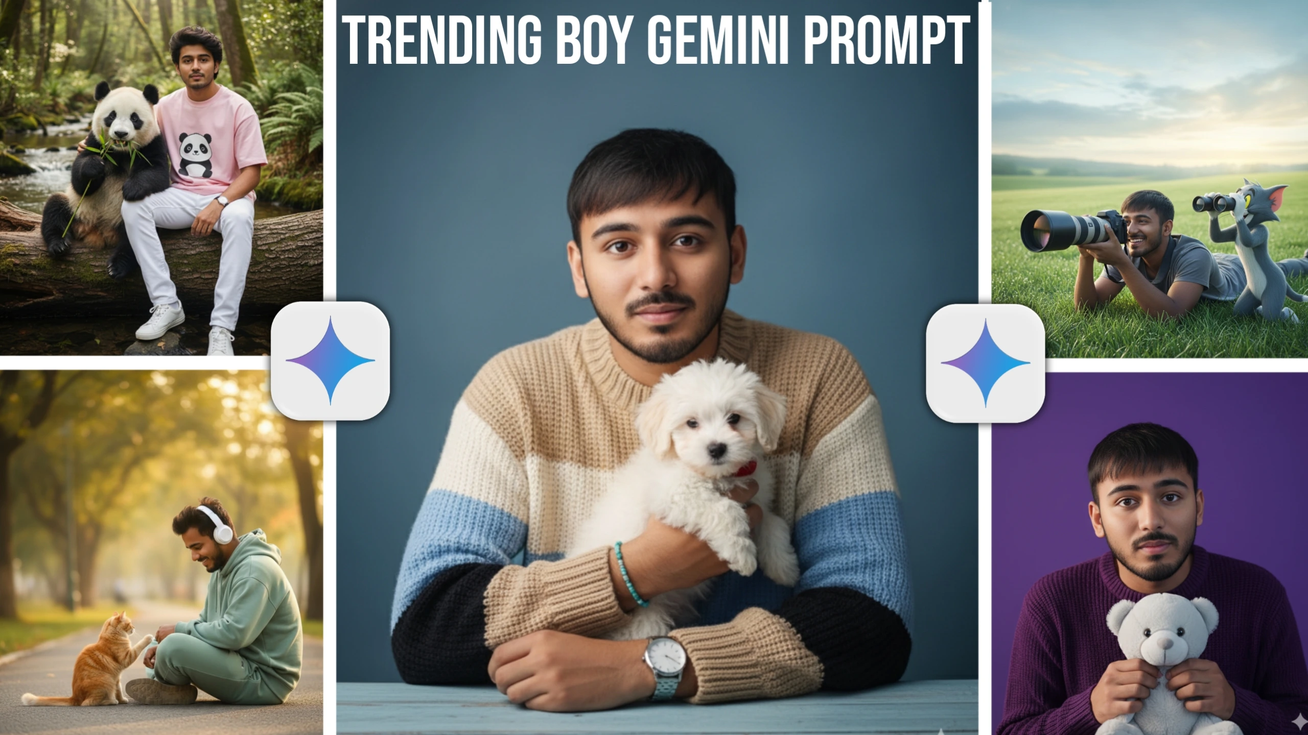 Boy Google Gemini Ai Photo Editing Prompts