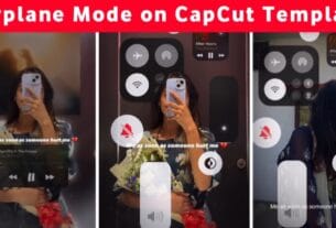 Airplane Mode Capcut Template