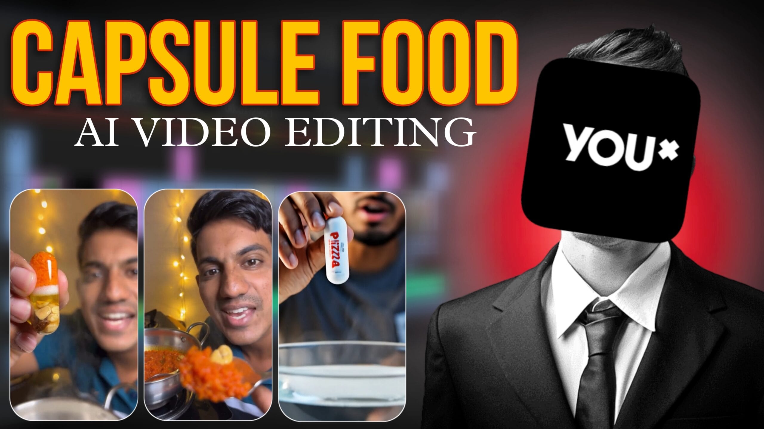 Capsule Food AI Video Editing